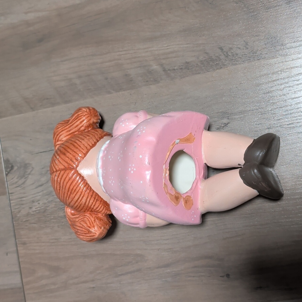 Vintage 80s Cabbage Patch Porcelain Sitting Figurine - Picture 5 of 8